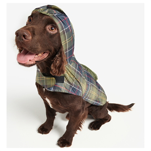 Barbour Packable Tartan Print Dog Coat
